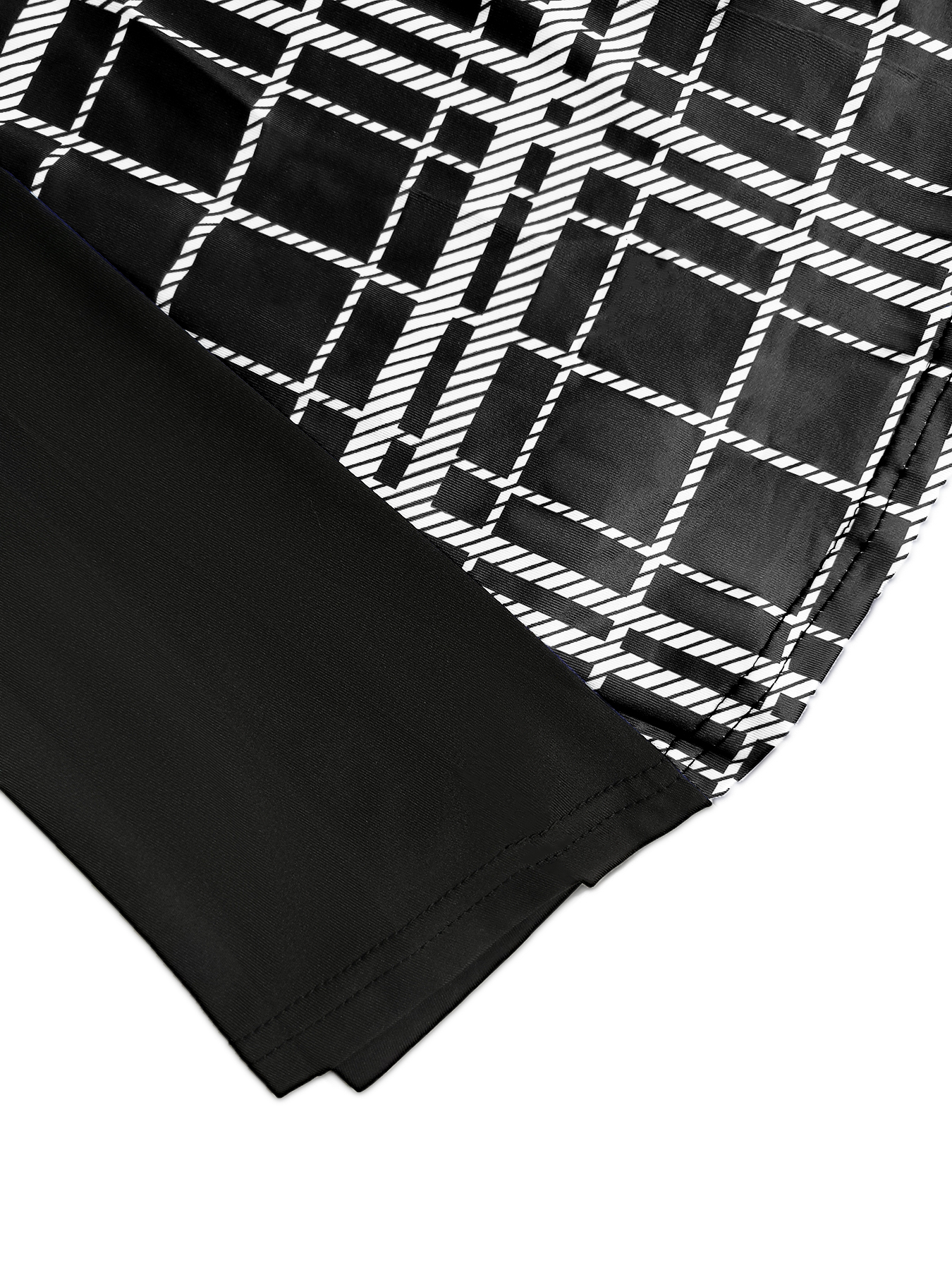 Robe à carreaux vintage pour femmes grandes tailles, robe décontractée