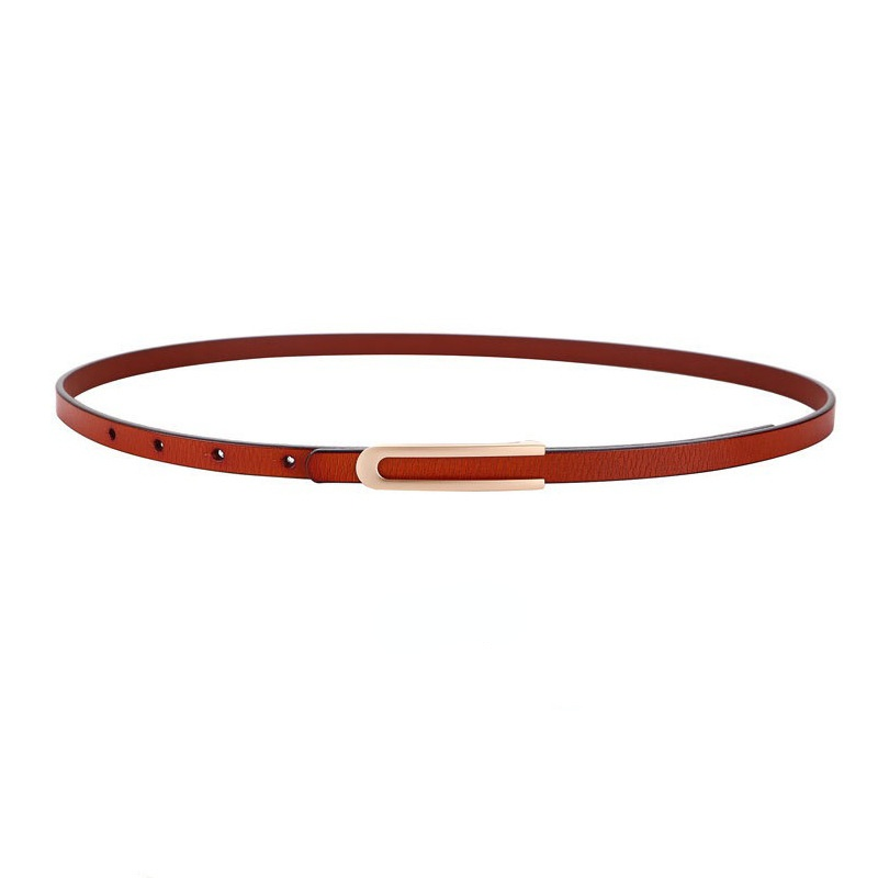 Cuir de vachette en forme de U pour femme, cuir fin, structure lisse, marque de luxe, décoration de robe à la mode, environnement féminin, haute qualité