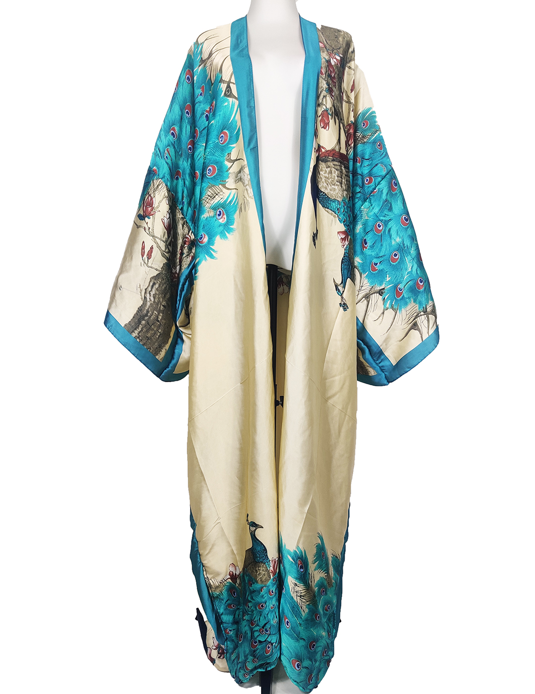 Europe mode été Sexy femmes Animal soie imprimé plage Bikini couvrir décontracté afrique dame maillots de bain lâche Cardigans Kimonos