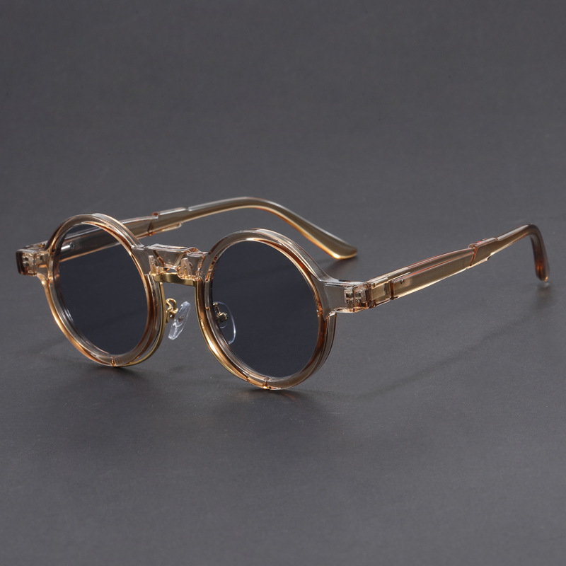 Lunettes de soleil rondes rétro pour femmes et hommes, nouvelle mode, produits tendance de haute qualité, lunettes de soleil populaires pour la conduite en plein air, 2025
