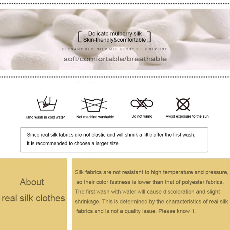 Chemisier en soie véritable pour femmes, haute qualité, hauts 93% soie de mûrier, col à nœud à lacets, Style OL, manches longues, chemises décontractées de luxe
