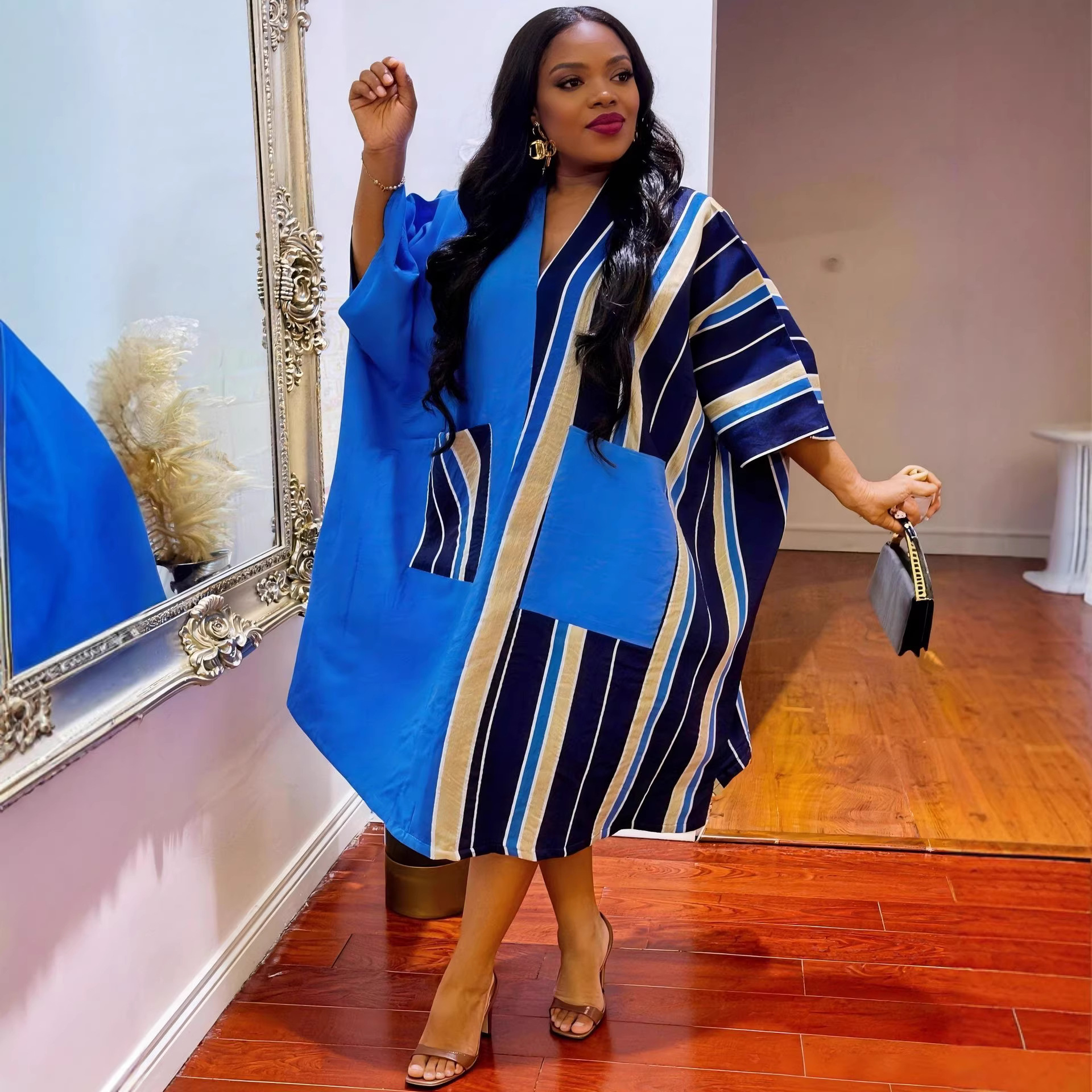 Robes Africaines Traditionnelles pour Femmes à Manches Courtes – Tenues Dashiki Ankara 2026 – Vêtements Africains