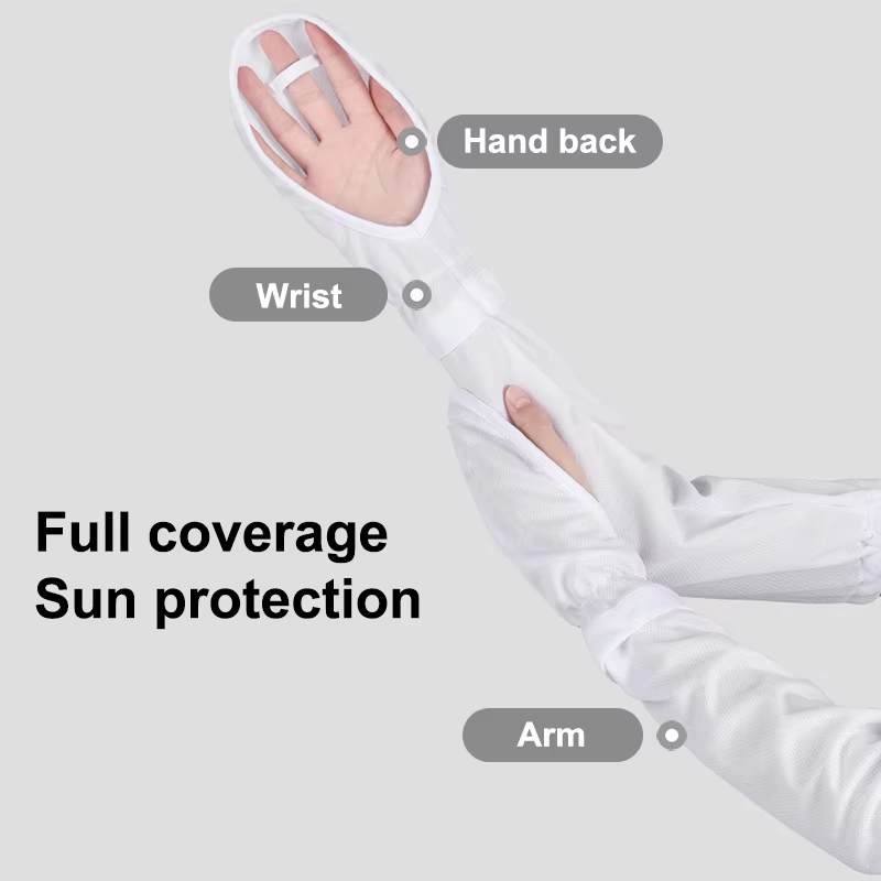 Manchons Anti-coup de soleil pour femmes, manches de bras solaires Uv d'été, Protection solaire de conduite, manches longues, Anti-UV, manches de cyclisme amples