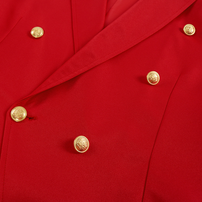 Manteau de Costume médiéval pour hommes, manteau de queue de palais coloré, Style Punk, vestes de couleur rouge pour spectacle sur scène d'halloween