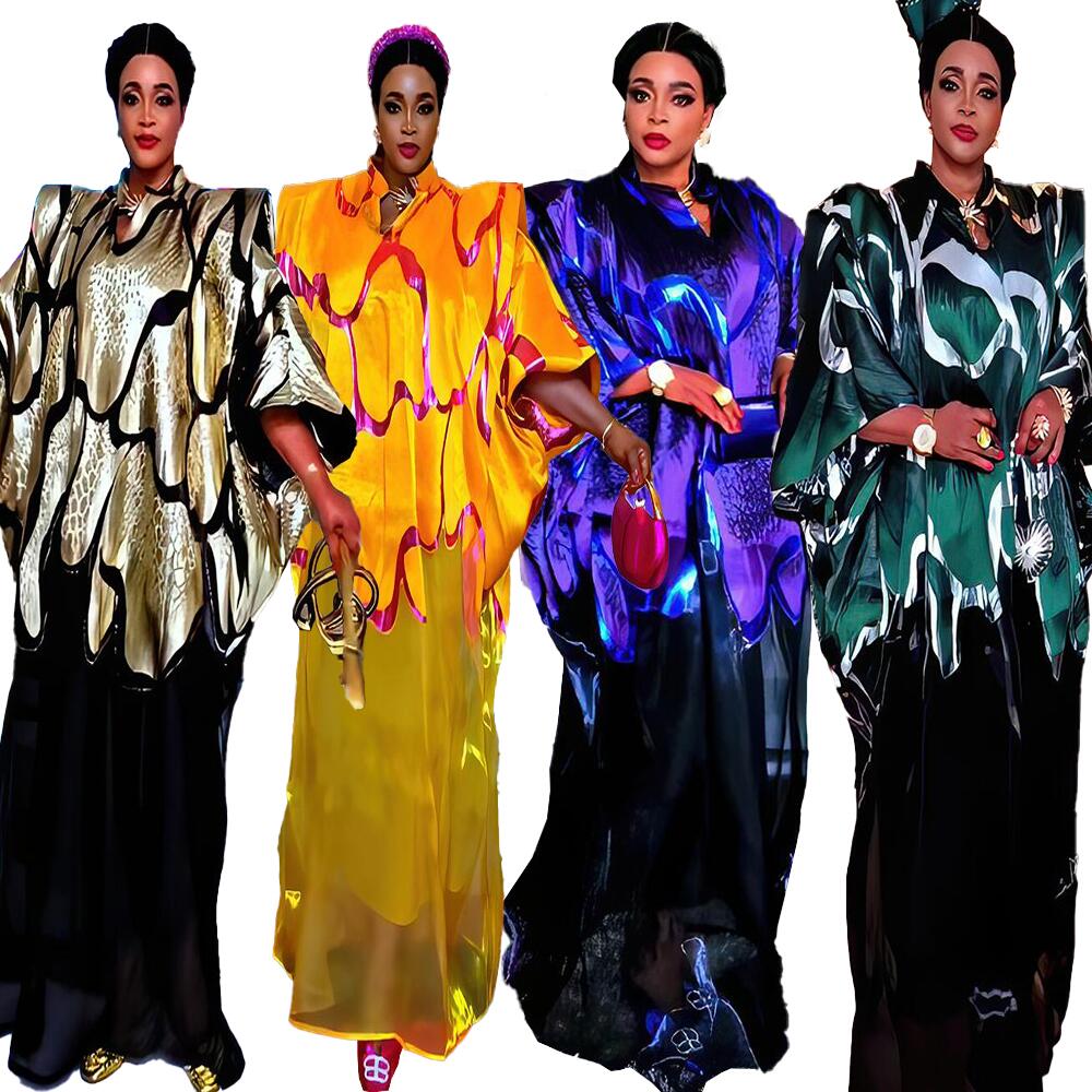 Robes de soirée élégantes, ensemble deux pièces, robes pour femmes turques, robes pour femmes africaines, boubou