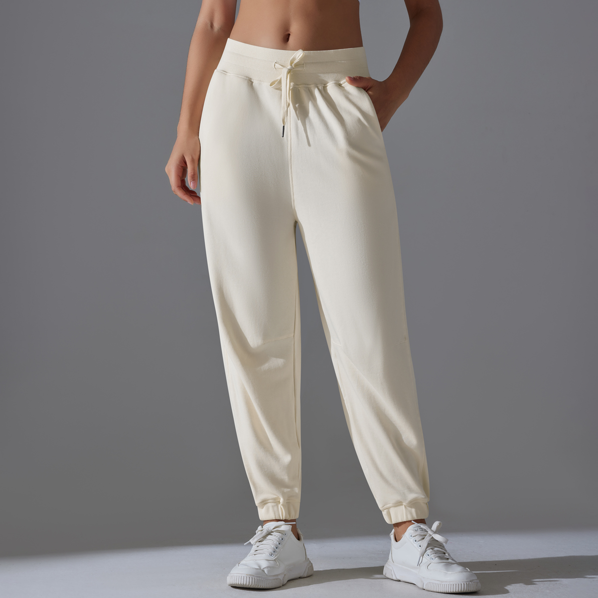 Joggers souples pour femmes, pantalons de survêtement de fitness, pantalons baggy confortables pour femmes, pantalons de survêtement Four Seasons, proximité Wstring