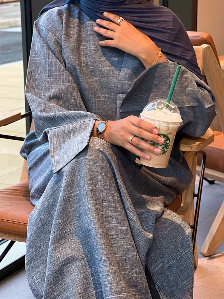 Robe Africaine en Coton et Lin pour Femme Musulmane, Vêtement de Prière Modeste, Islam, Dubaï, Abaya, Turquie, Ramadan