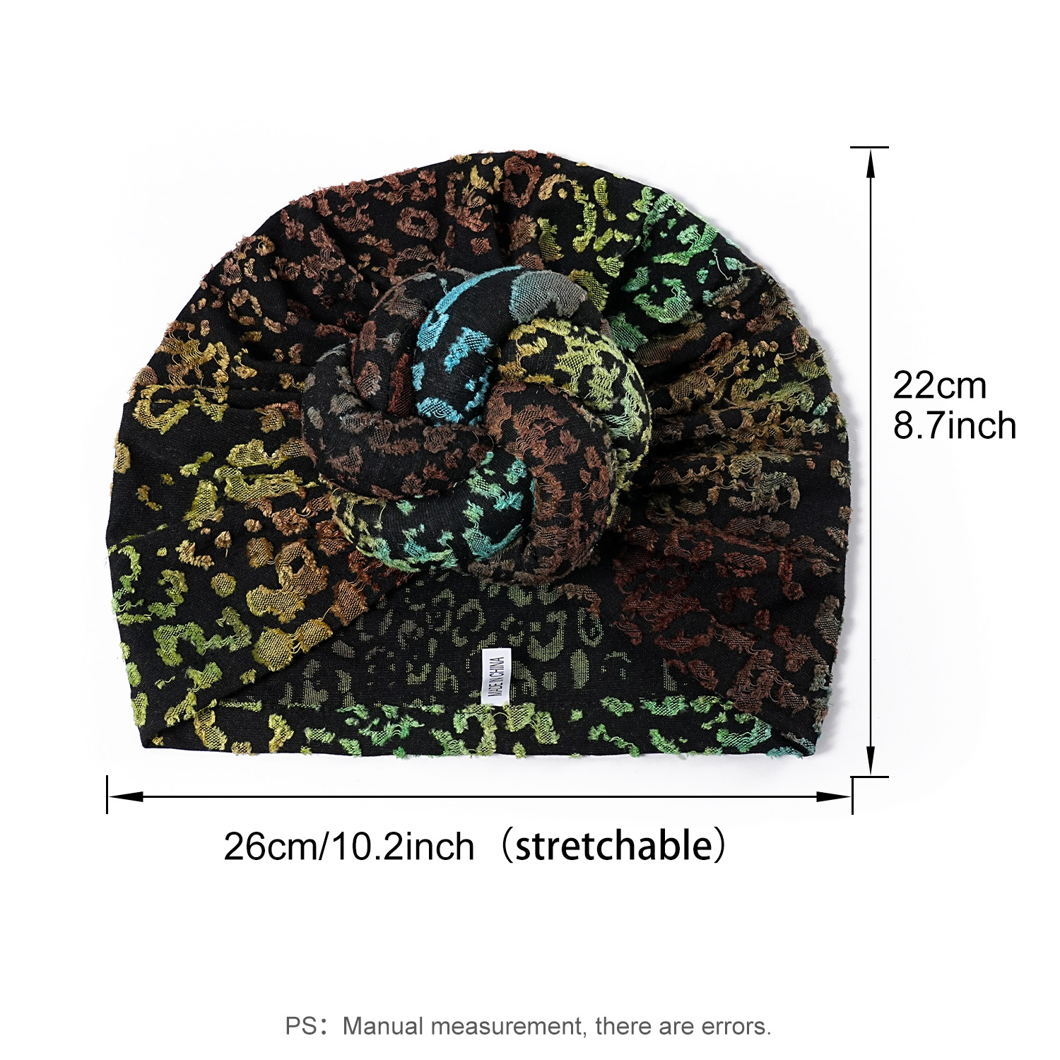 Turban imprimé Floral à motif africain pour femmes, pré-fabriqué, nœud supérieur, enveloppe de tête, fleur extensible, Hijab, casquette de chimio, foulard, 2024
