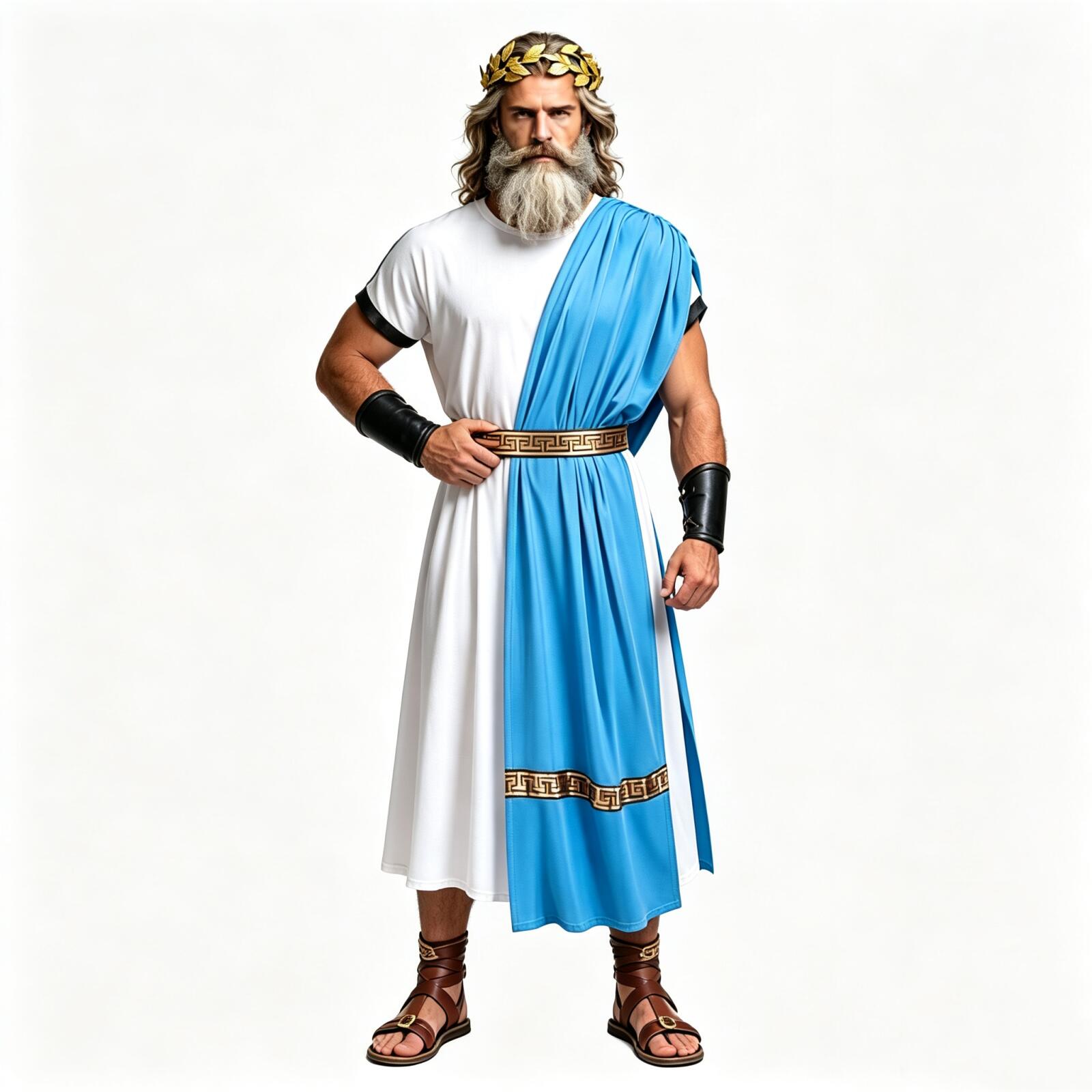 Costume de Toga pour Femmes et Hommes Adultes, Robe Romaine, Costume de Dieu Grec, Costume de Cosplay d'Halloween, Ensemble d'Accessoires