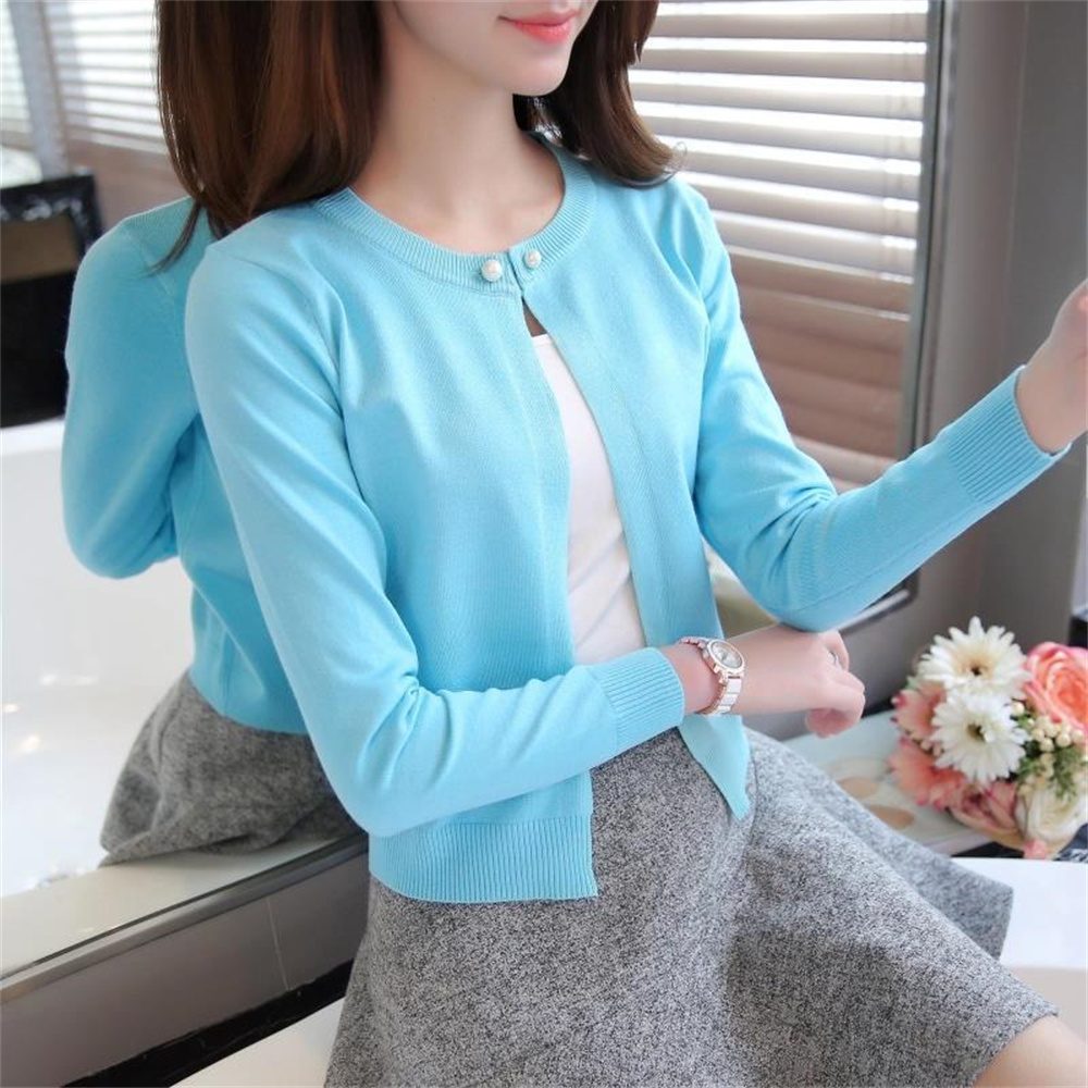 2024 mode femmes pull femme Cardigan mince vêtements d'extérieur court Design pull à manches longues petite Cape Blusa Feminina