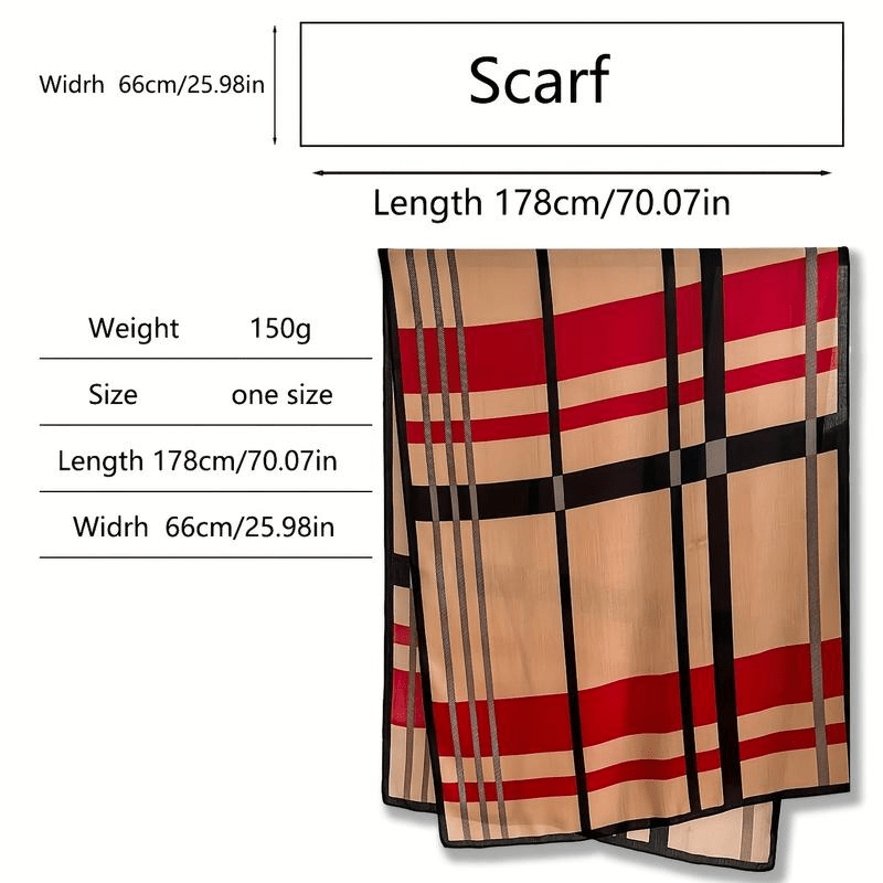 [Sciarpa douce] écharpe rayée bloc de couleur chaude douce 1 pièce châle châle décontracté pour femme châle d'extérieur