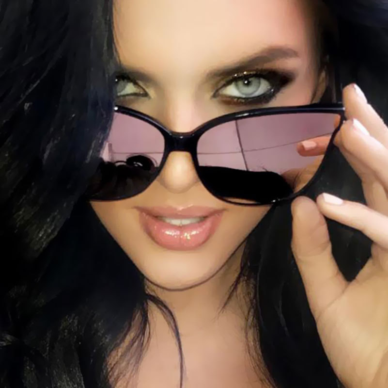 Lunettes De soleil œil De chat élégantes femme couleur luxe lunettes De soleil populaires hommes femme double faisceau lunettes De soleil surdimensionnées Oculos De Sol UV400