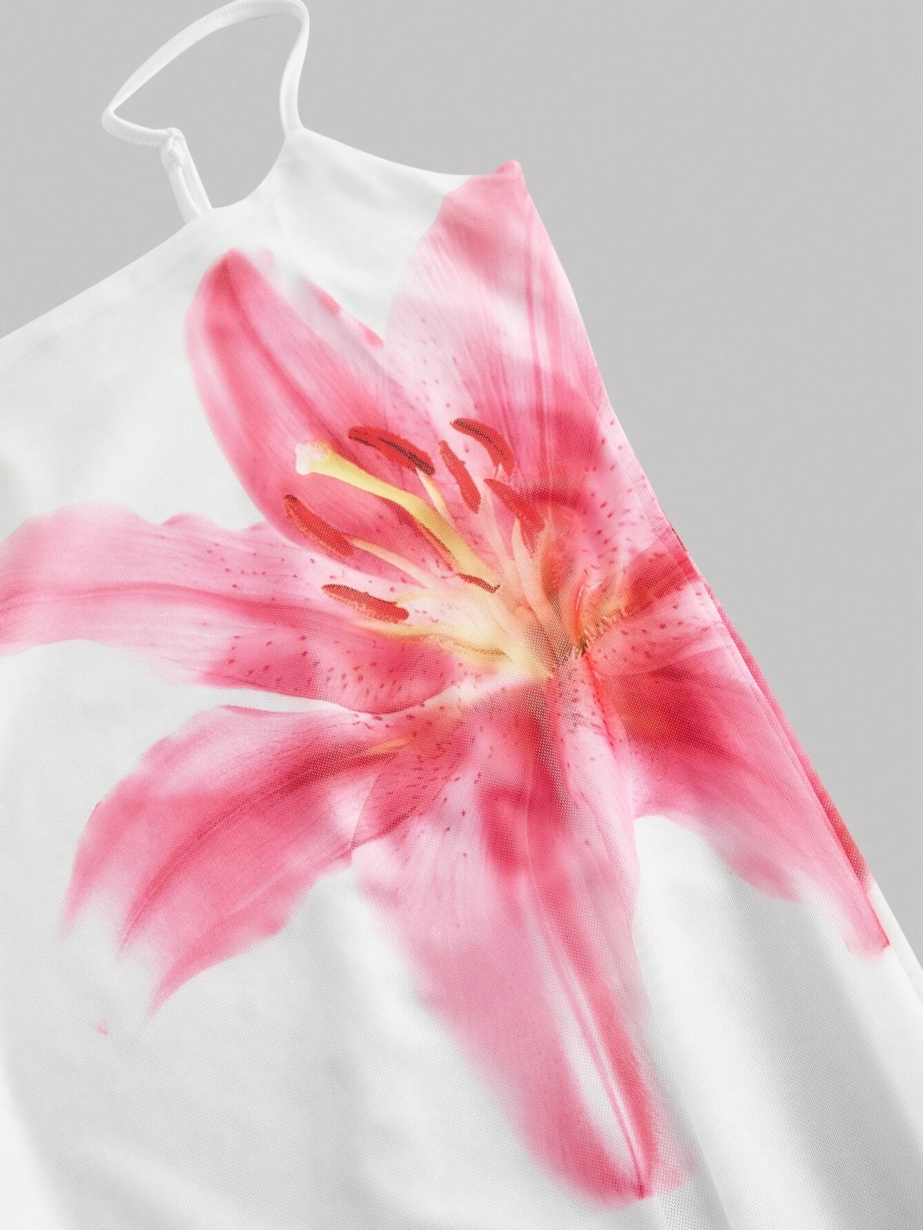 Robe d'été élégante à imprimé floral, robe de style resort