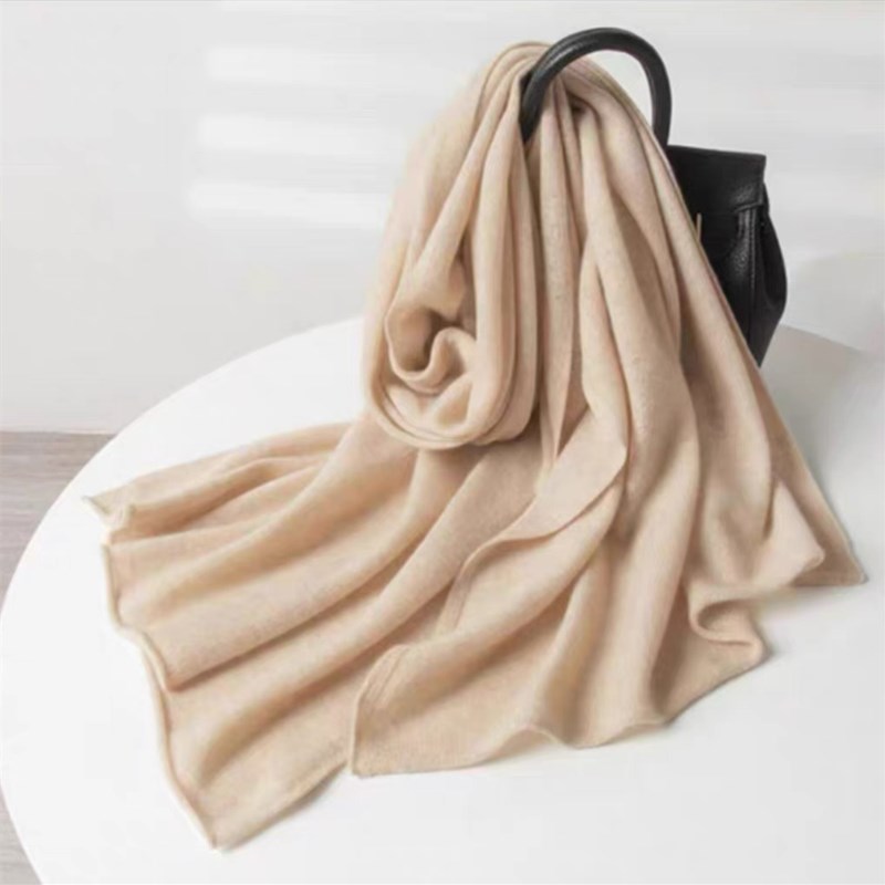 Écharpe plate classique pour femmes, Design automne/hiver 2025, nouvelle écharpe longue 180x60 unisexe, châle en laine Pure 100%, écharpe douce et chaude