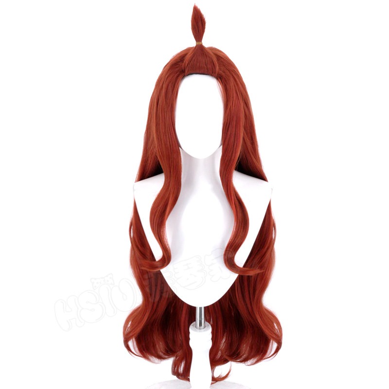 Perruque brune de cosplay Anime Aruko Sakai Aruneko avec oreilles de chat, queue en fourrure, cheveux synthétiques longs et accessoires, ensemble pour femmes.