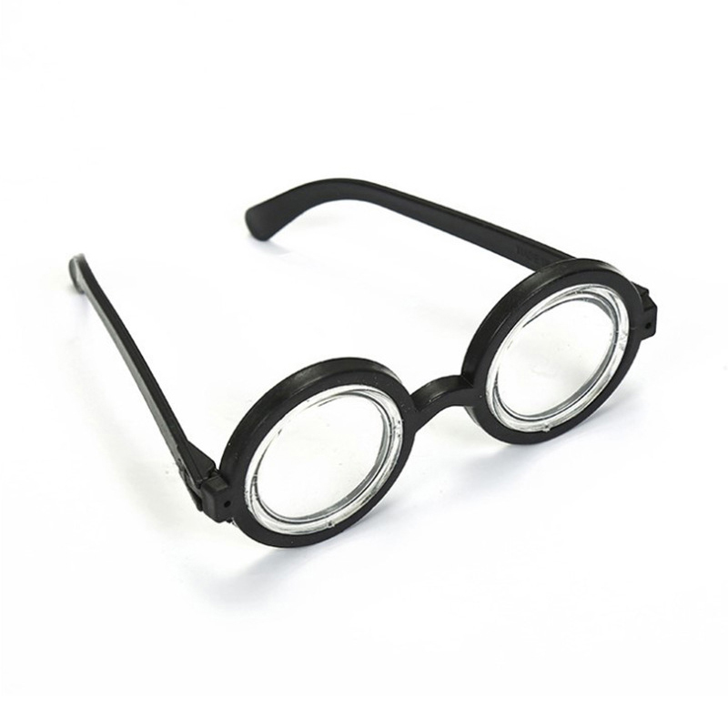 Lunettes de forme ronde, accessoires de lunettes d'halloween amusants, Costumes de Cosplay, accessoires de décoration de fête, cadeaux pour enfants et adolescents