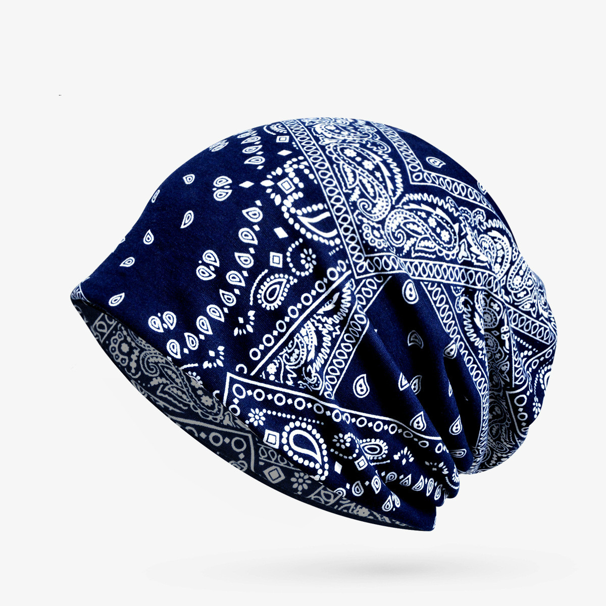 COKK – chapeau Turban pour femme et homme, bonnet à motif floral, Hip Hop, queue de cheval, nouvelle collection hiver