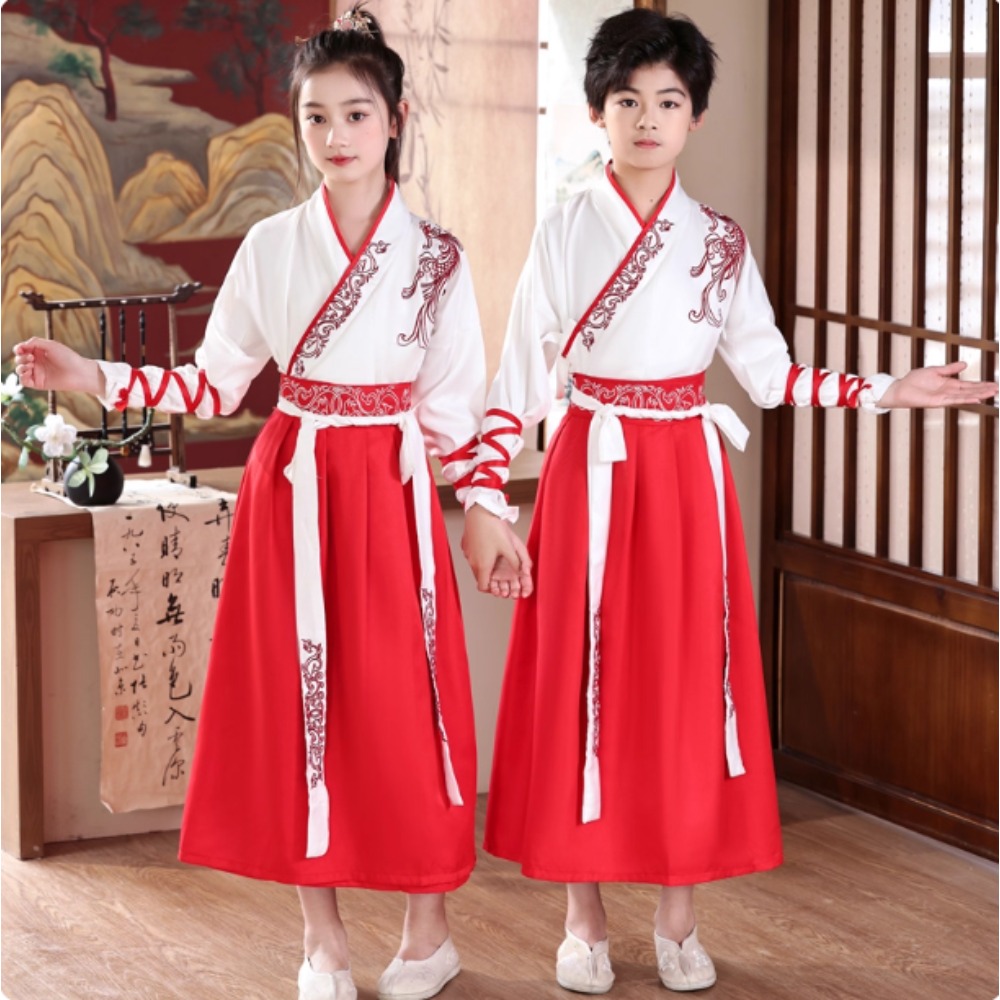 Robe Hanfu chinoise pour femmes et hommes, vêtements Vintage de Style ethnique, à la mode, élégant, Streetwear décontracté, robe traditionnelle chinoise pour hommes