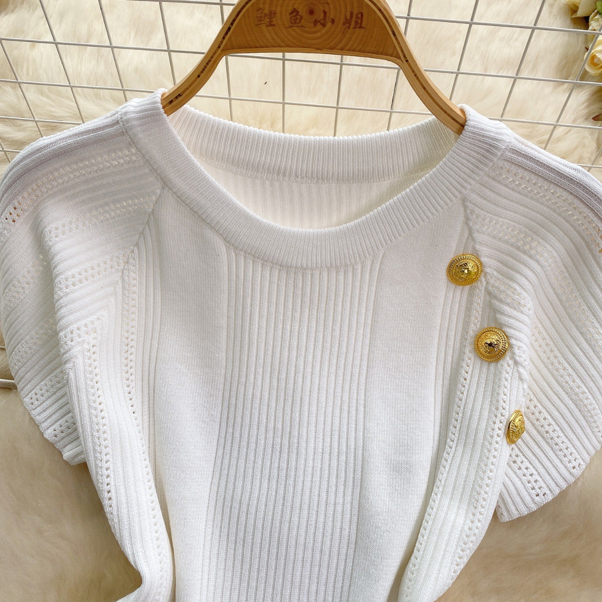Ensemble jupe deux pièces pour femmes, robe, manches courtes, hauts tricotés, taille haute, jupes longues, épissure élégante, Streetwear Y2k, travail