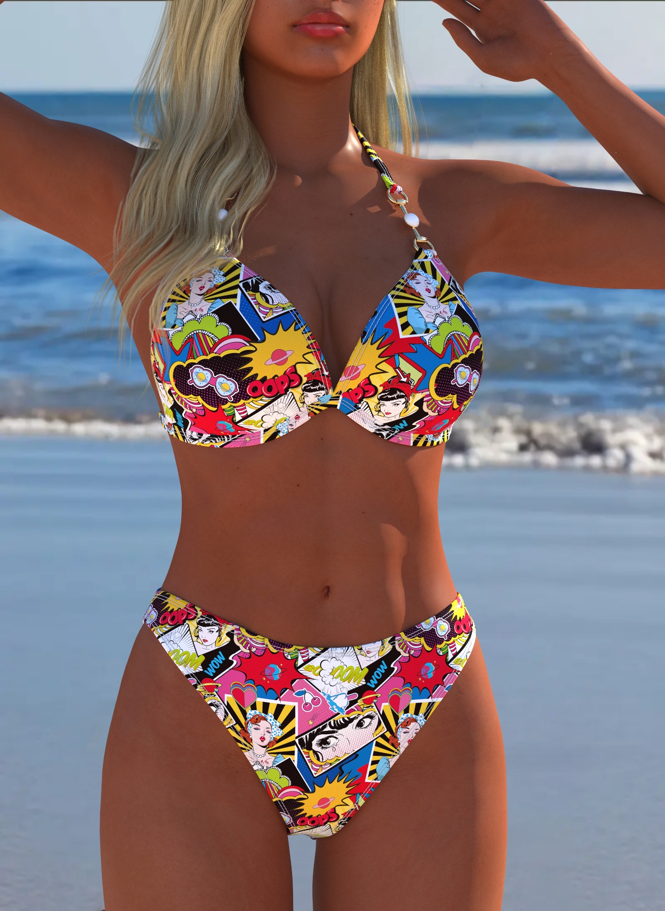 Maillots de bain pour femmes, tenues de plage, tenues de festival estival, vacances, voyage, sexy, luxe, moderne, ensemble deux pièces, bikinis