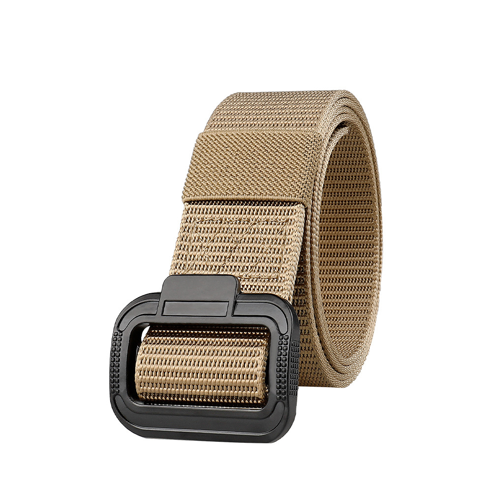 Ceinture tactique de sport pour hommes et femmes – Matériau en toile de nylon, boucle solaire en métal, idéale pour un usage extérieur et quotidien