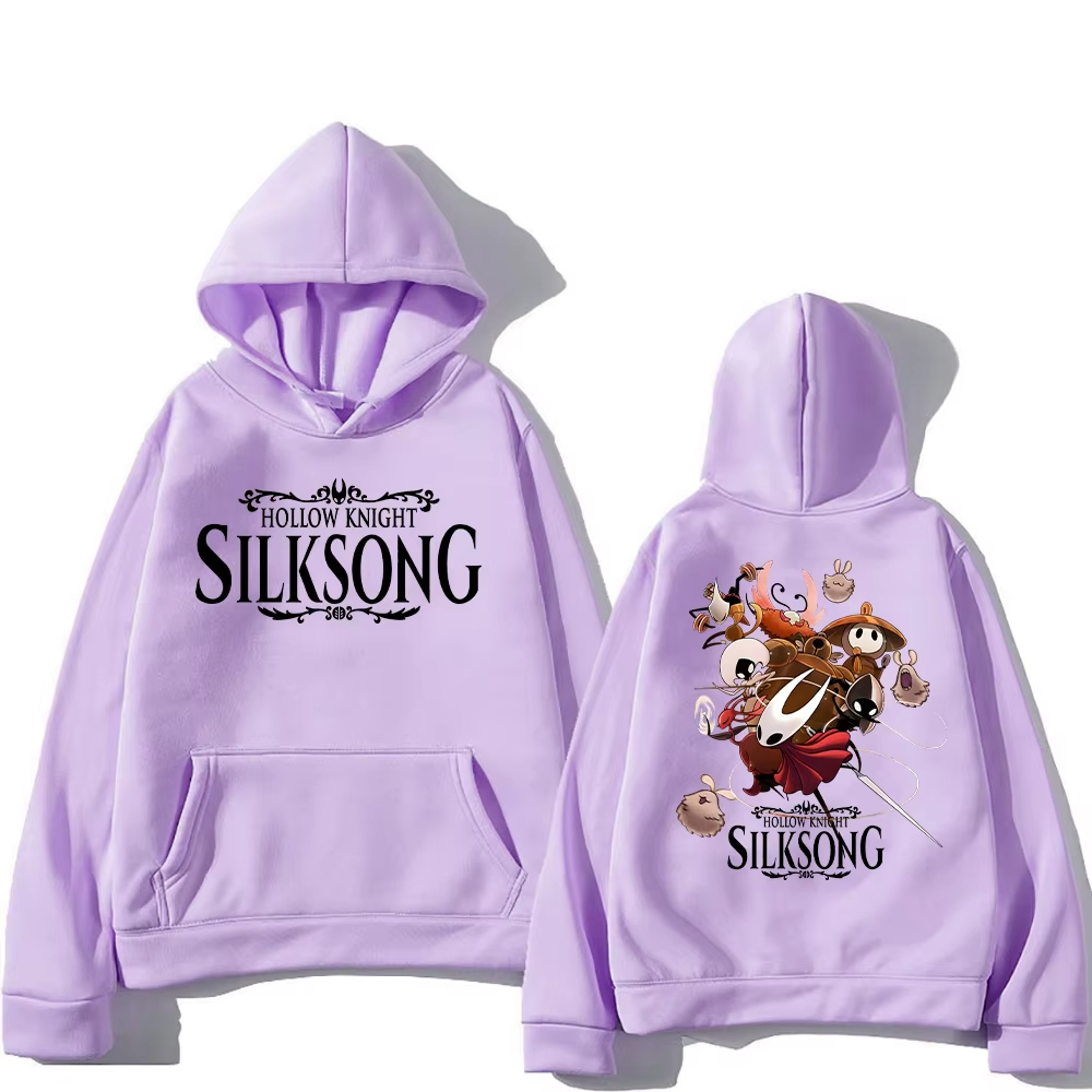 Hollow Knight Silksong jeu chaud sweats à capuche à manches longues mode pulls décontractés haute rue femmes hommes sweat mode Streetwear