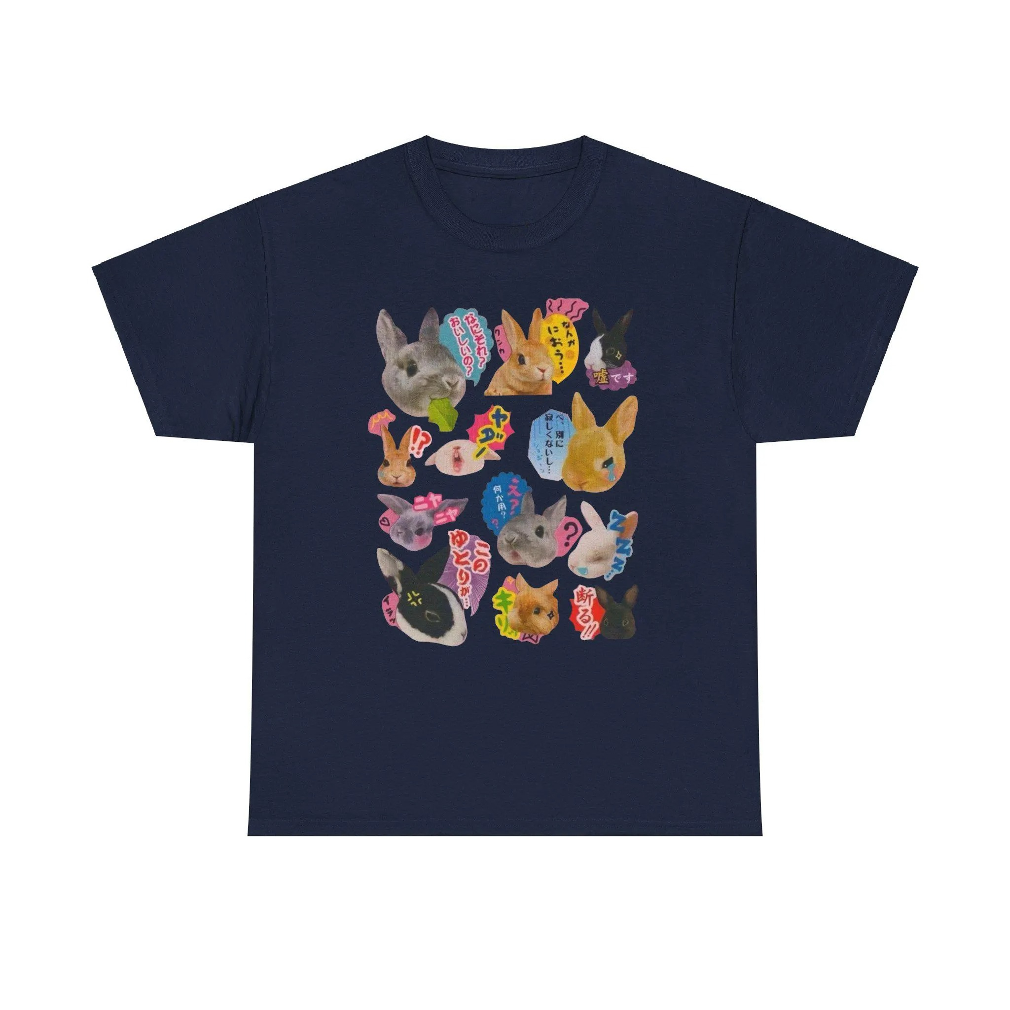 Lapin 90s Harajuku chemise japonais lapin 90s graphique T-Shirt à la mode Y2K Vintage T-Shirt Kawaii lapin Y2K TShirt Coquette haut