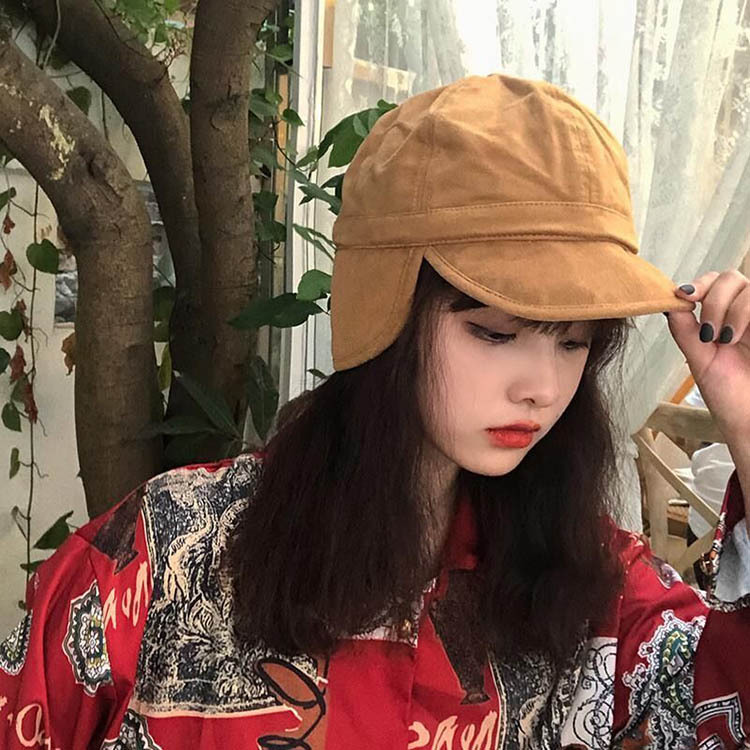 Bonnet Doublé de Fourrure pour Femme, Chaud, Doux, avec Bord Optique, Nouvelle Collection Hiver, Livraison Directe