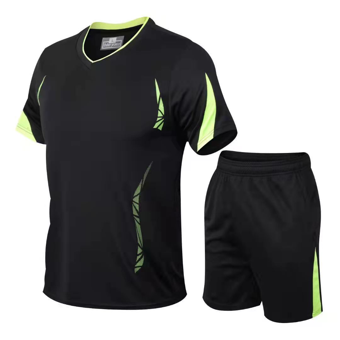 Ensemble T-shirt et Short pour Homme, Décontracté, à Manches Courtes, Pantalon en Y, de dehors, de Course, Streetwear, Nouvelle Collection Été