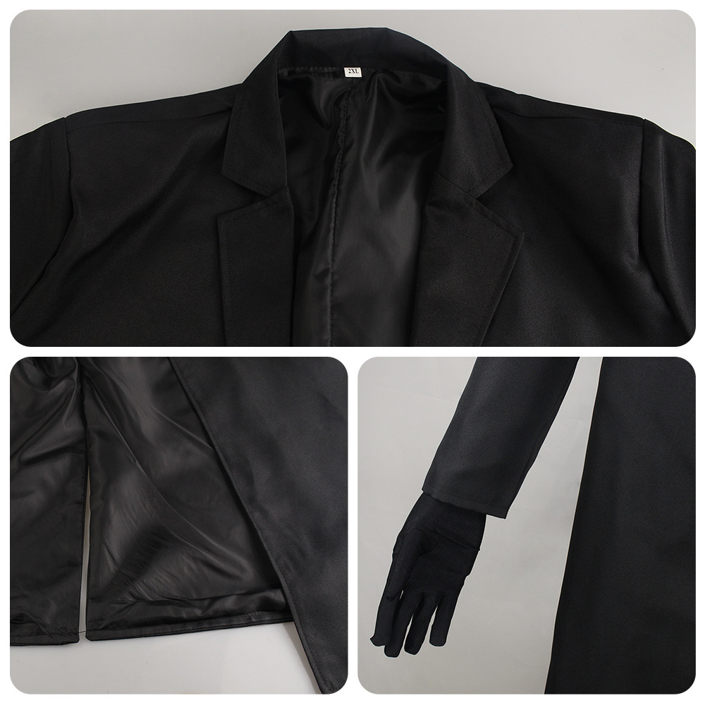 Costume de cosplay Dazai Osamu de Bungo Stray Dogs, ensemble complet, uniforme, tenue de fête pour Anime Comic Con