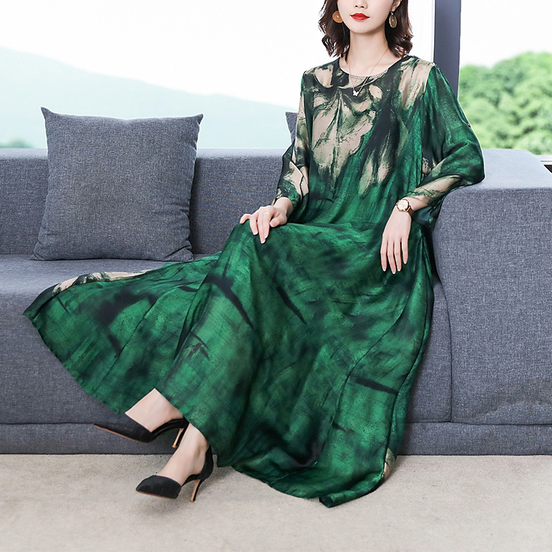 Robe longue vintage à manches courtes pour femmes, vêtements College, à la mode, avec poche adt, nouvelle collection été 2023