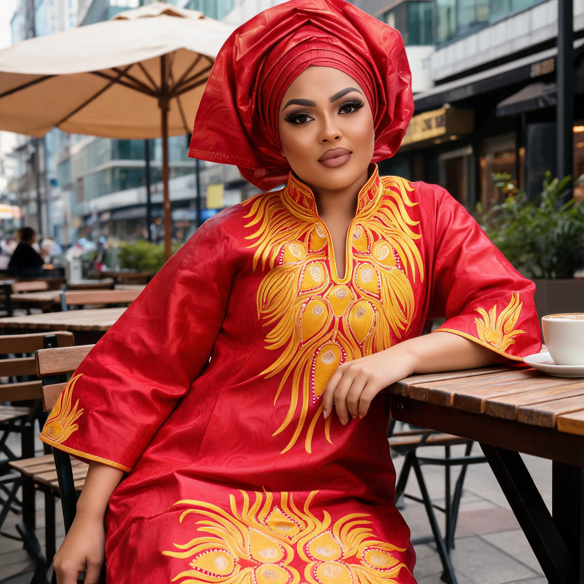 Robes africaines pour femmes grande taille, robe longue en bazin riche avec broderie et écharpe