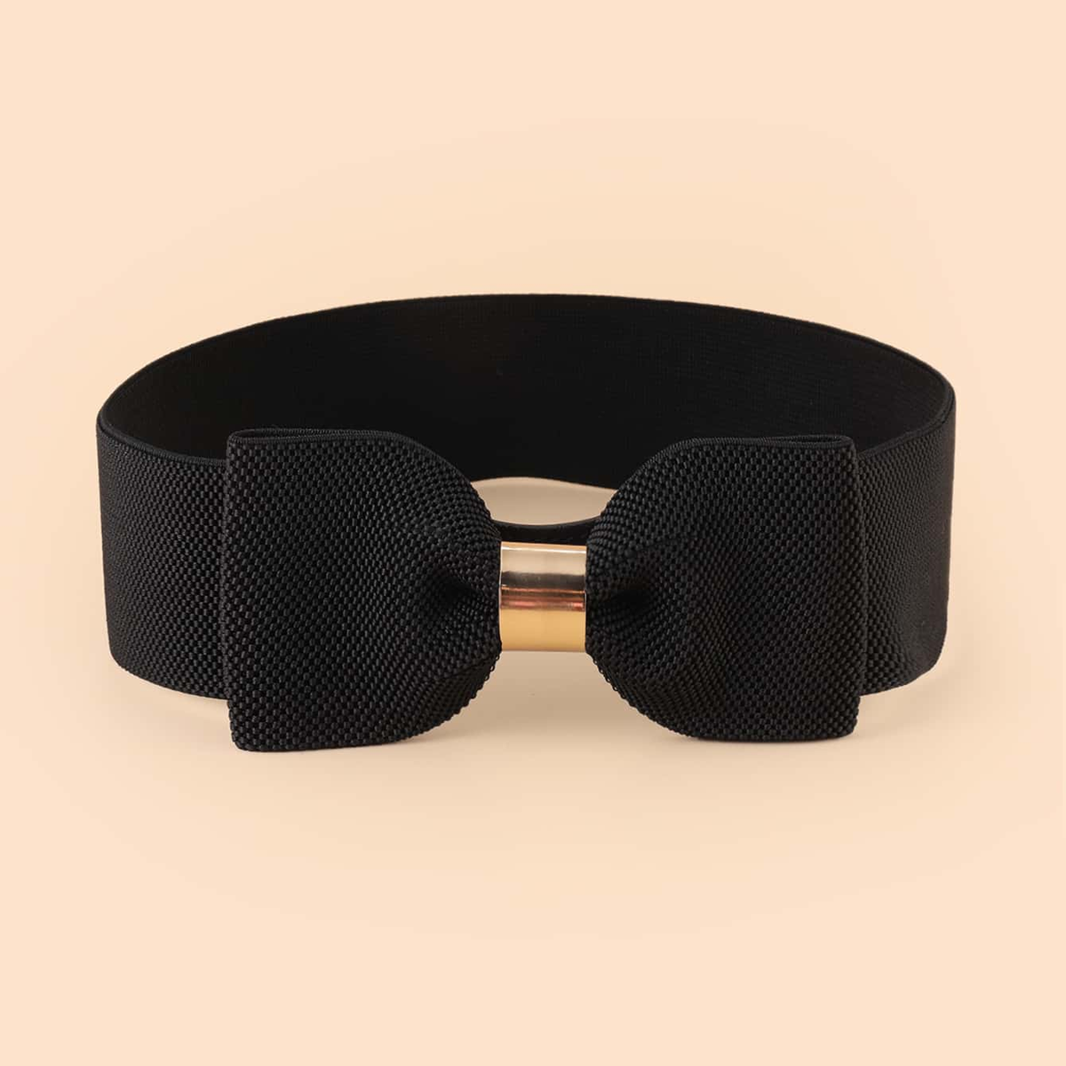 Ceinture à commande papillon pour femme, robe, structurée