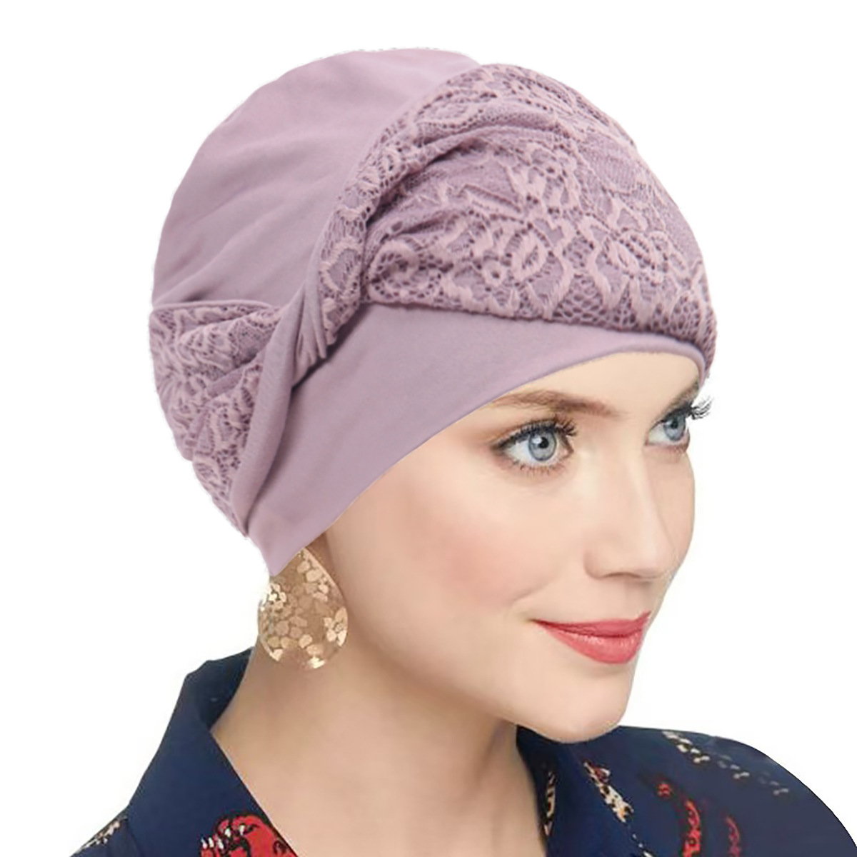 Nouveaux Hijabs Musulmans 2026 pour Femmes, Turbans Instantanés, Foulards à Patchwork en Dentelle, Bandanas, Bonnets Chimio, Chapeaux Islamiques, Coiffes