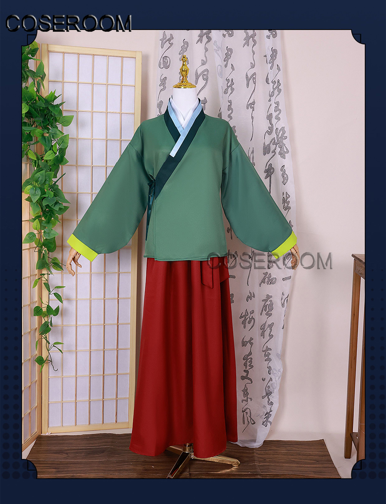 Costume de Cosplay Anime Kusuriya No Hitorigoto Jinshi, uniforme Kimono Maomao Cosplay, tenue de jeu de rôle Anime pour fête d'halloween