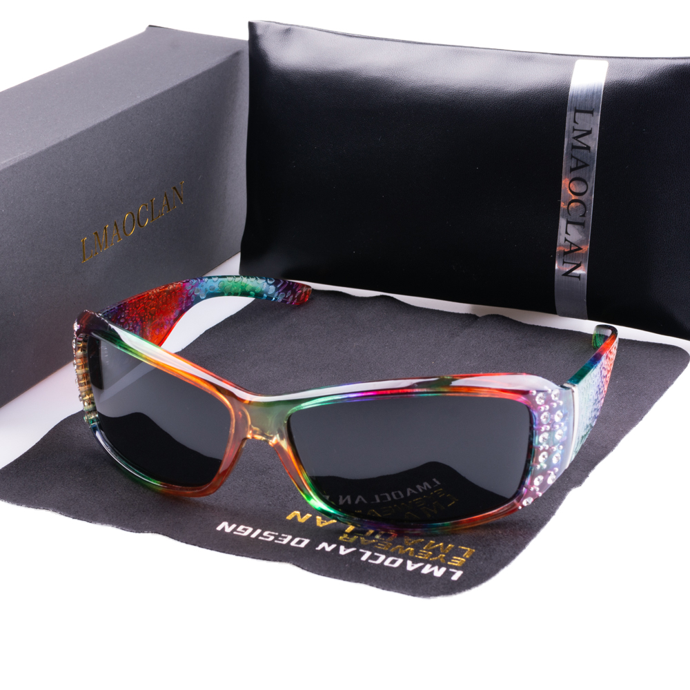 Lunettes de soleil polarisées pour femmes, lunettes de soleil vintage pour dames, marque de créateur, mode de luxe, nouveau, 2025