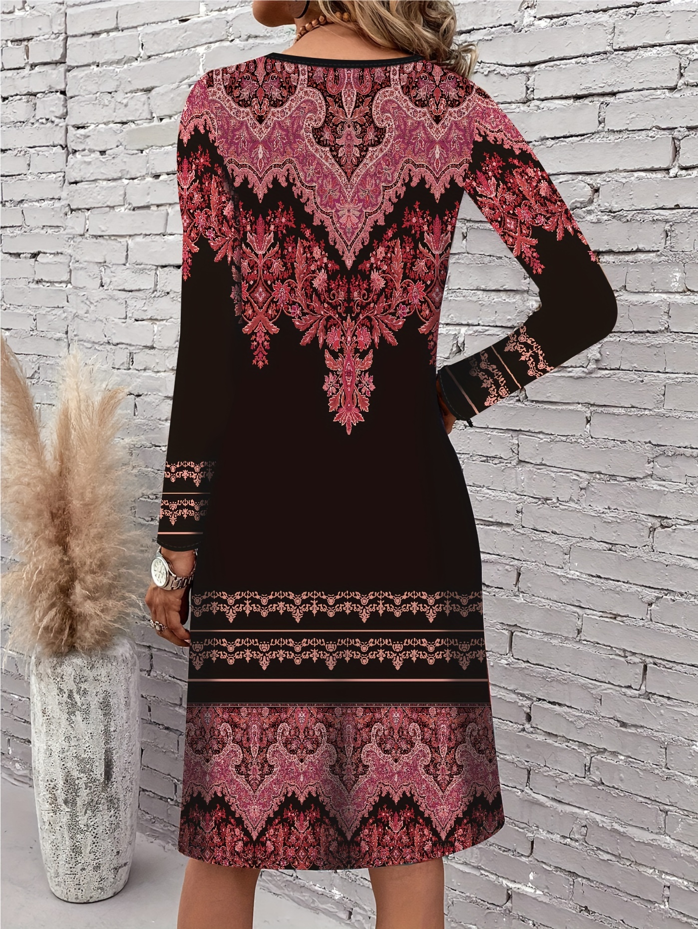 Mode femmes élégantes robe ample tenue décontractée femmes robe nouveau tempérament