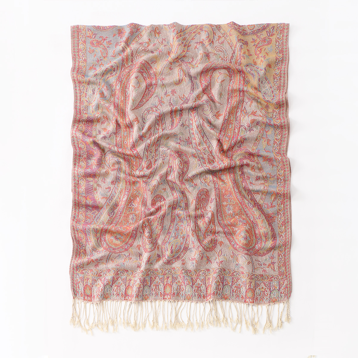 Paisley glands Pashmina châle femme écharpe chaude musulman Hijabs mode longues enveloppes épais foulards femme Cape foulard 178*71 cm