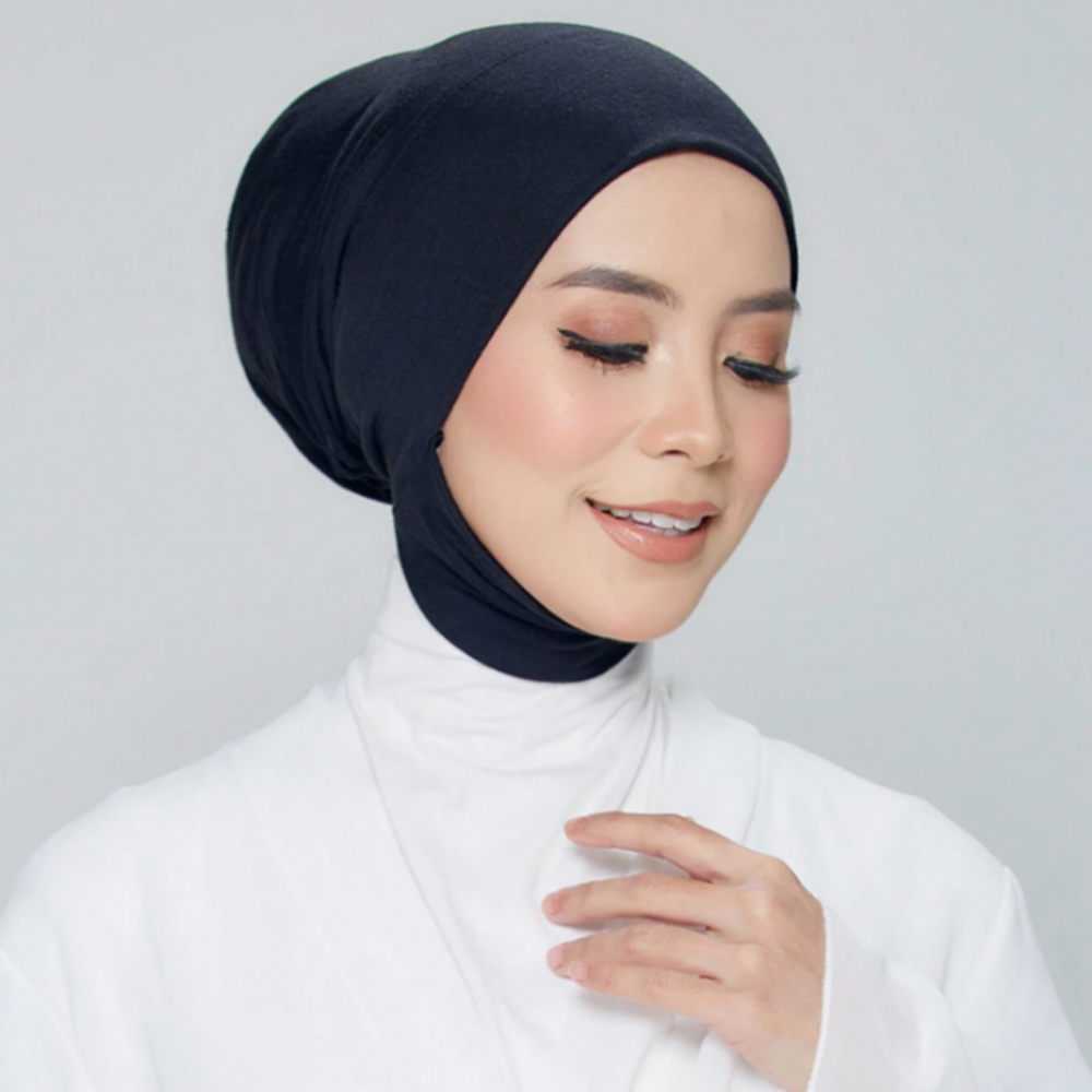 1/2/pièces casquette intérieure musulmane Hijab pour femmes solide sous-écharpe Hijab sous-capuchon écharpe Turban chapeau islamique musulman Hijabs prêt à porter