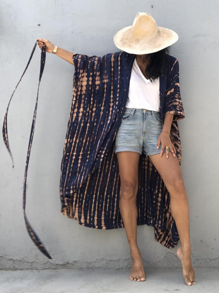 Cache maillot de bain pour femmes, kimono noir, robe cape, vêtements de plage, soldes, été, 2022