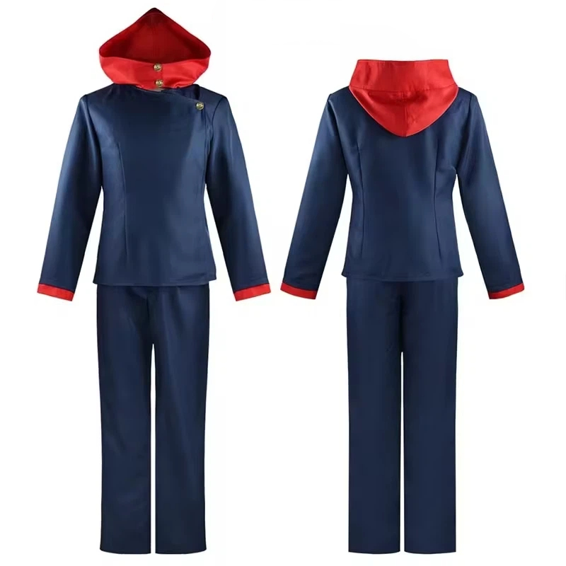Costume de Cosplay Anime Tokyo Itadori Yuji, avec pantalon à capuche, pour tenue d'halloween, uniforme de carnaval scolaire