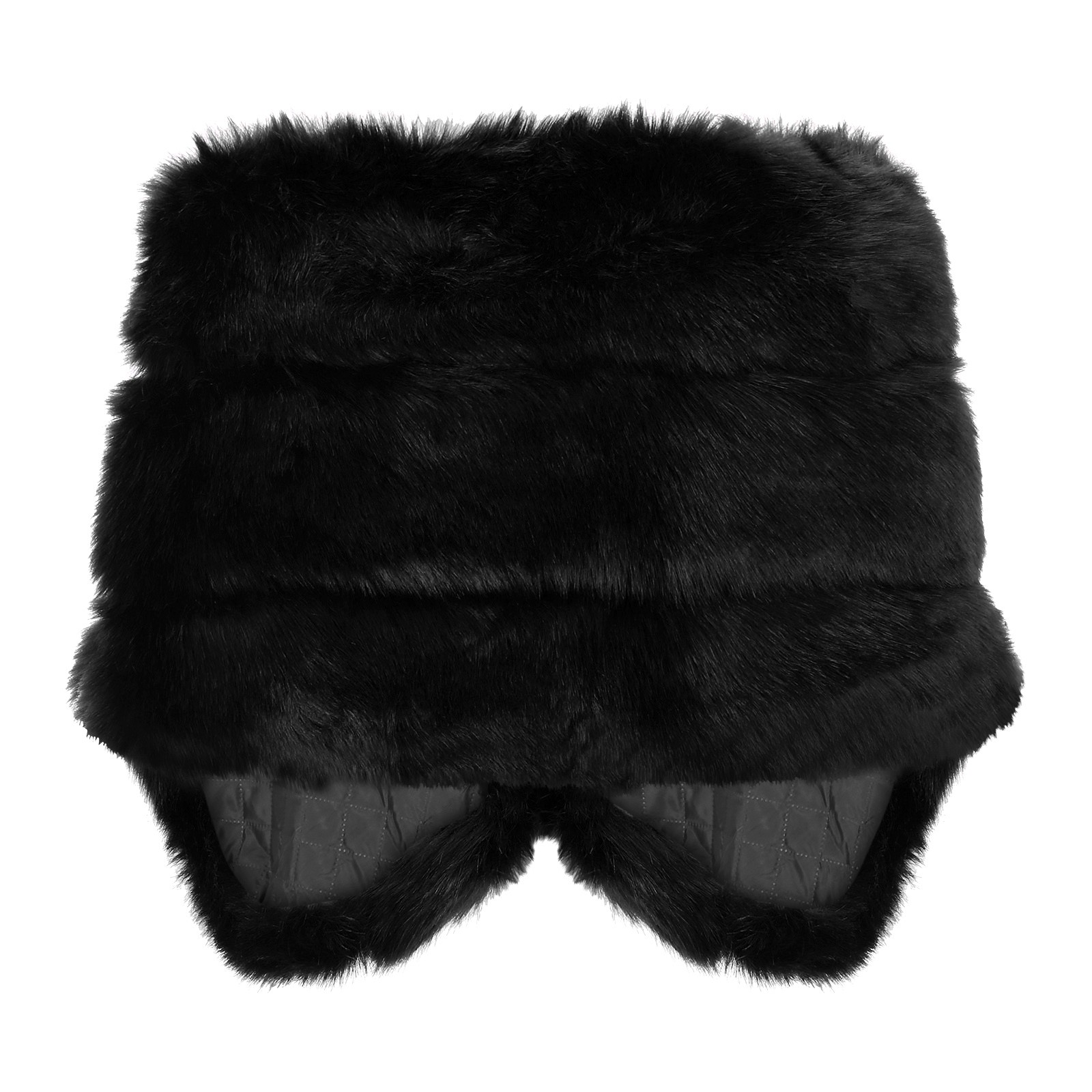 Femmes Faux fourrure châles élégant mariée mariage en peluche Cape manteau Long châle Wrap Poncho pour les femmes moelleux chaud hiver accessoires