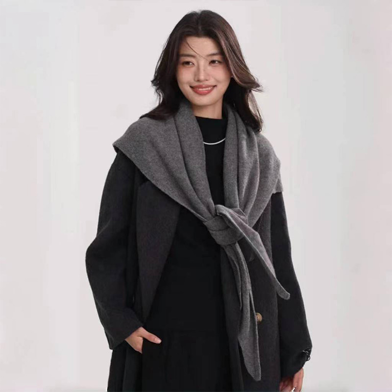 Coréen 100% laine Triangle écharpe de luxe multi fonctionnelle Super confortable écharpe femmes hiver doux doux doux silencieux cou plus chaud