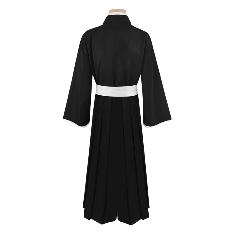 Anime Cosplay Costumes, Full Outfit, Wiltshire ach Rukia Kurosaki Ichigo, Die Pa Soul Society, Kendigami Kimono, Thousand Year Blood War