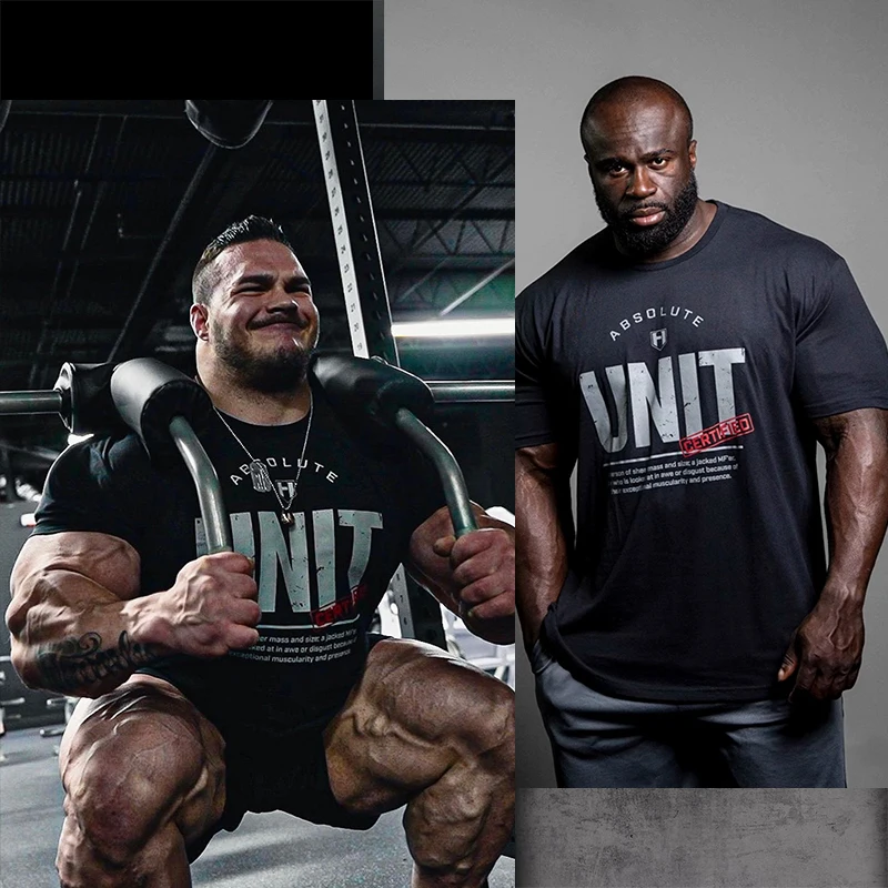 Vêtements de sport pour hommes - T-shirt ample et confortable en coton 100% de haute qualité