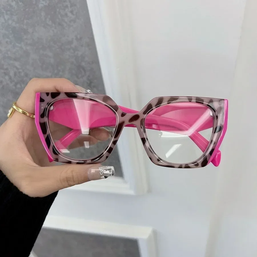 Mode élégant carré lunettes montures femmes hommes Transparent clair marque concepteur optique cadre décontracté Oculos