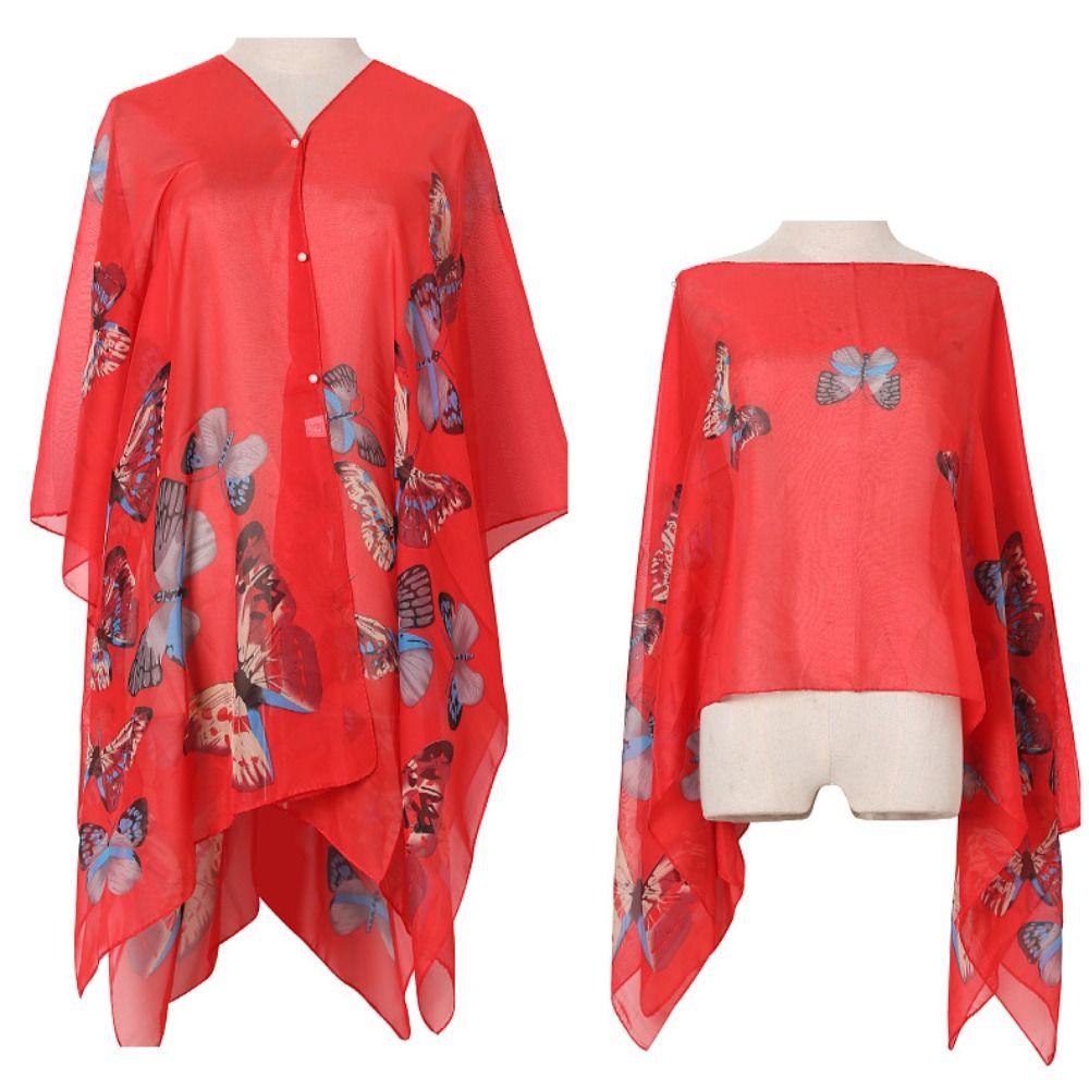 Écharpe en soie de luxe pour femmes, imprimée, respirante, châle de plage, résistante au soleil, hijab lisse