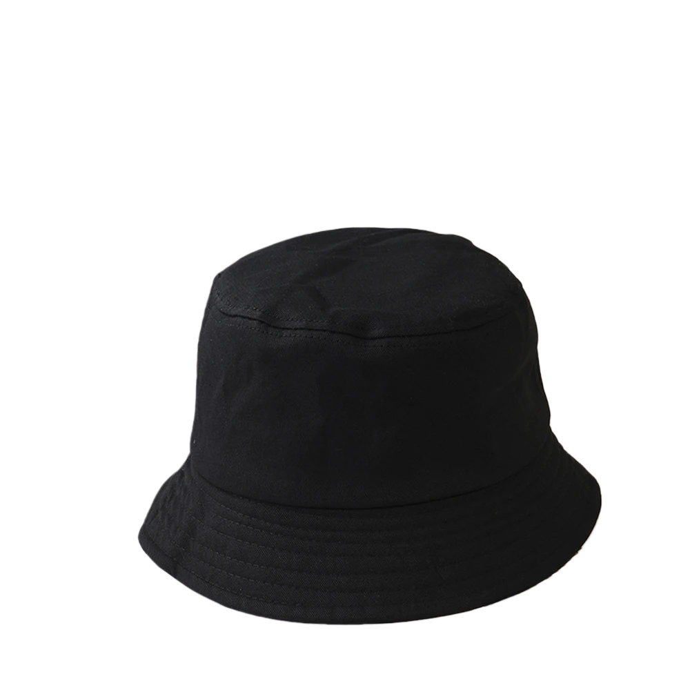 Chapeau seau en coton unisexe, bonnet de soleil d'été, casquette de pêcheur en plein air pour femmes et hommes, plage