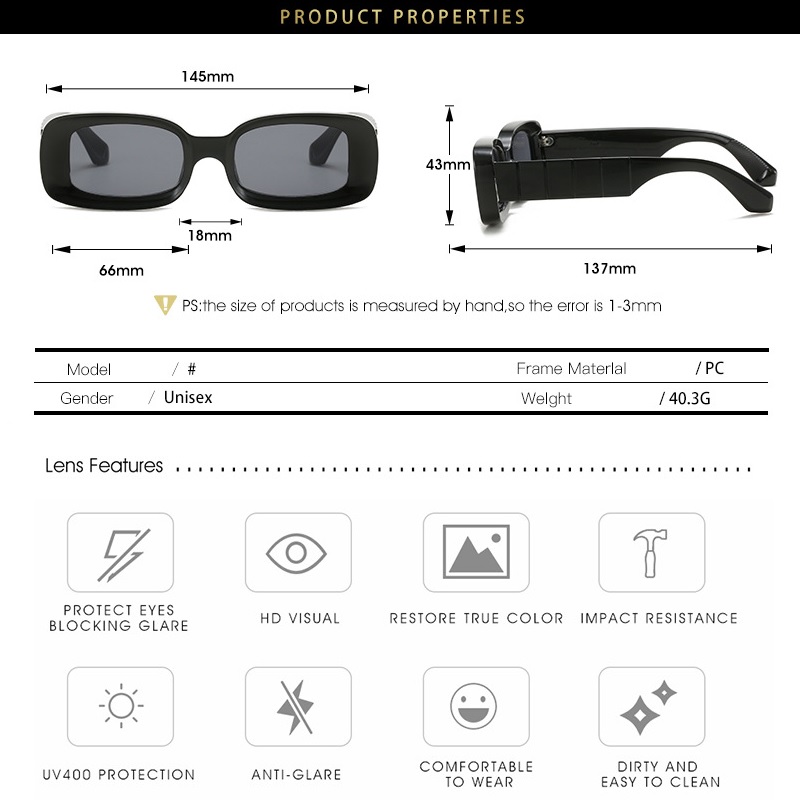 Marque clair bleu lunettes De soleil hommes femmes rétro luxe concepteur lunettes De soleil Vintage nuances lunettes carrées Famale Oculos De Sol UV400
