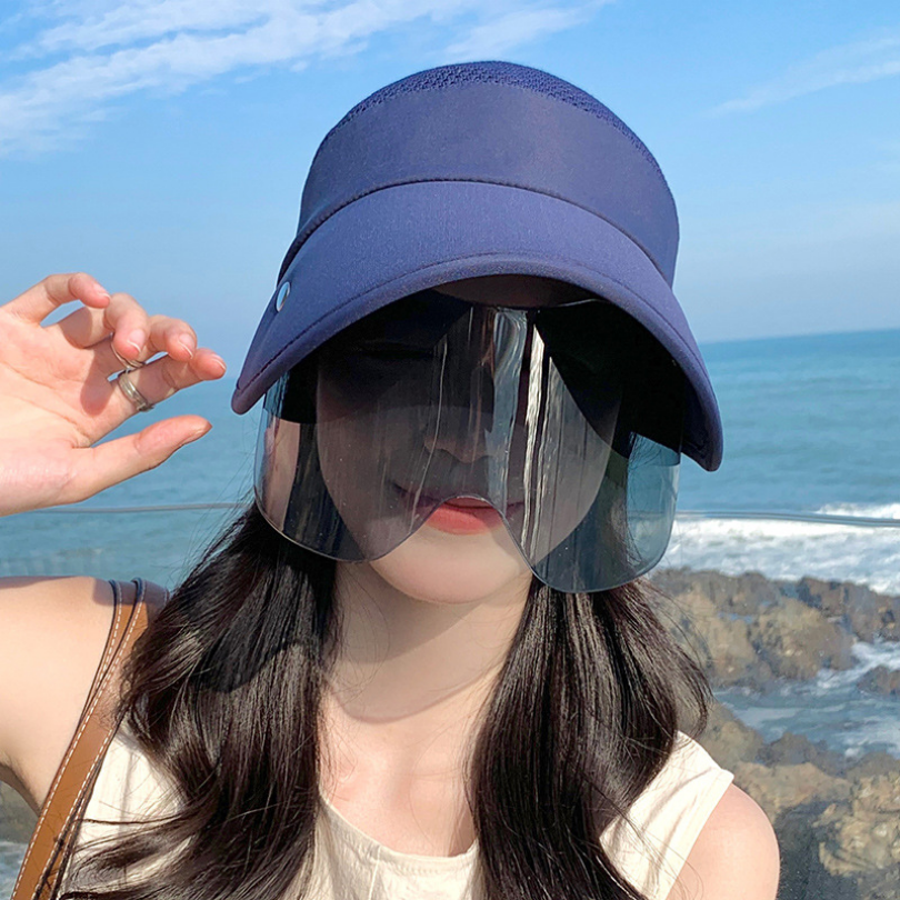Chapeau de soleil d'été pour femmes avec lunettes, seau à Large bord de 13cm, casquette supérieure vide respirante pour l'extérieur, bande magique réglable, casquette de plage de voyage